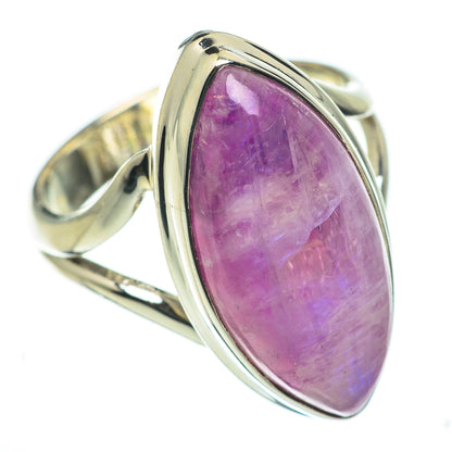 Pink Moonstone Rings handcrafted by Ana Silver Co - RING60274