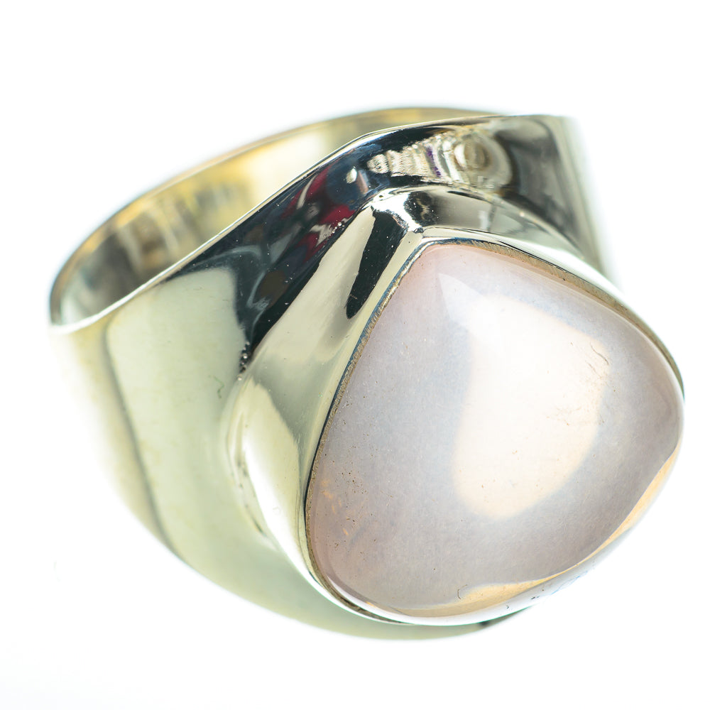Rose Quartz Rings handcrafted by Ana Silver Co - RING60275