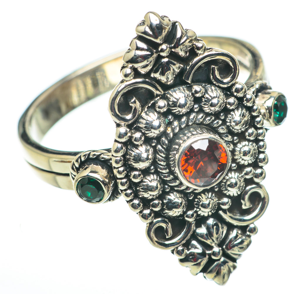 Garnet Rings handcrafted by Ana Silver Co - RING60276