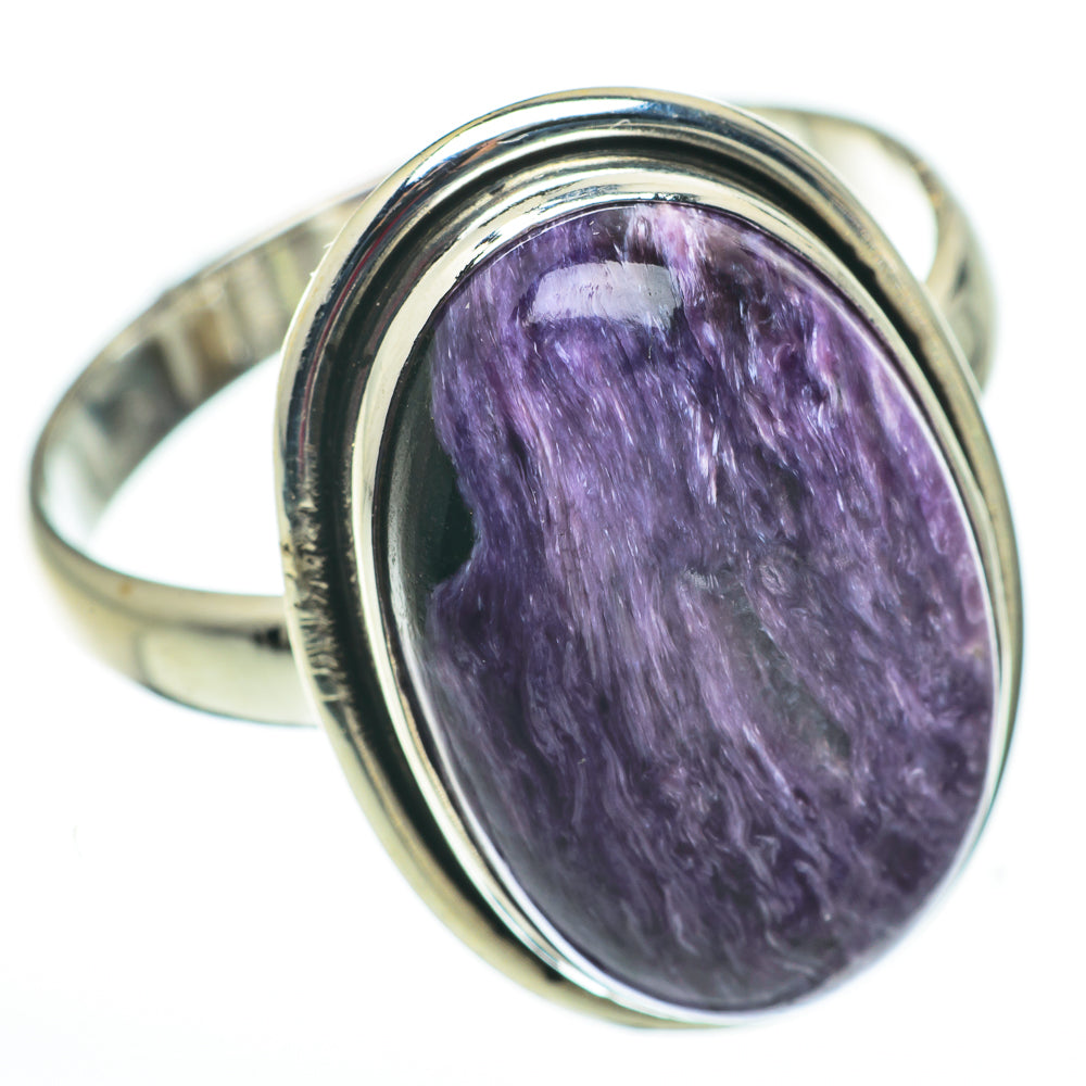 Charoite Rings handcrafted by Ana Silver Co - RING60281