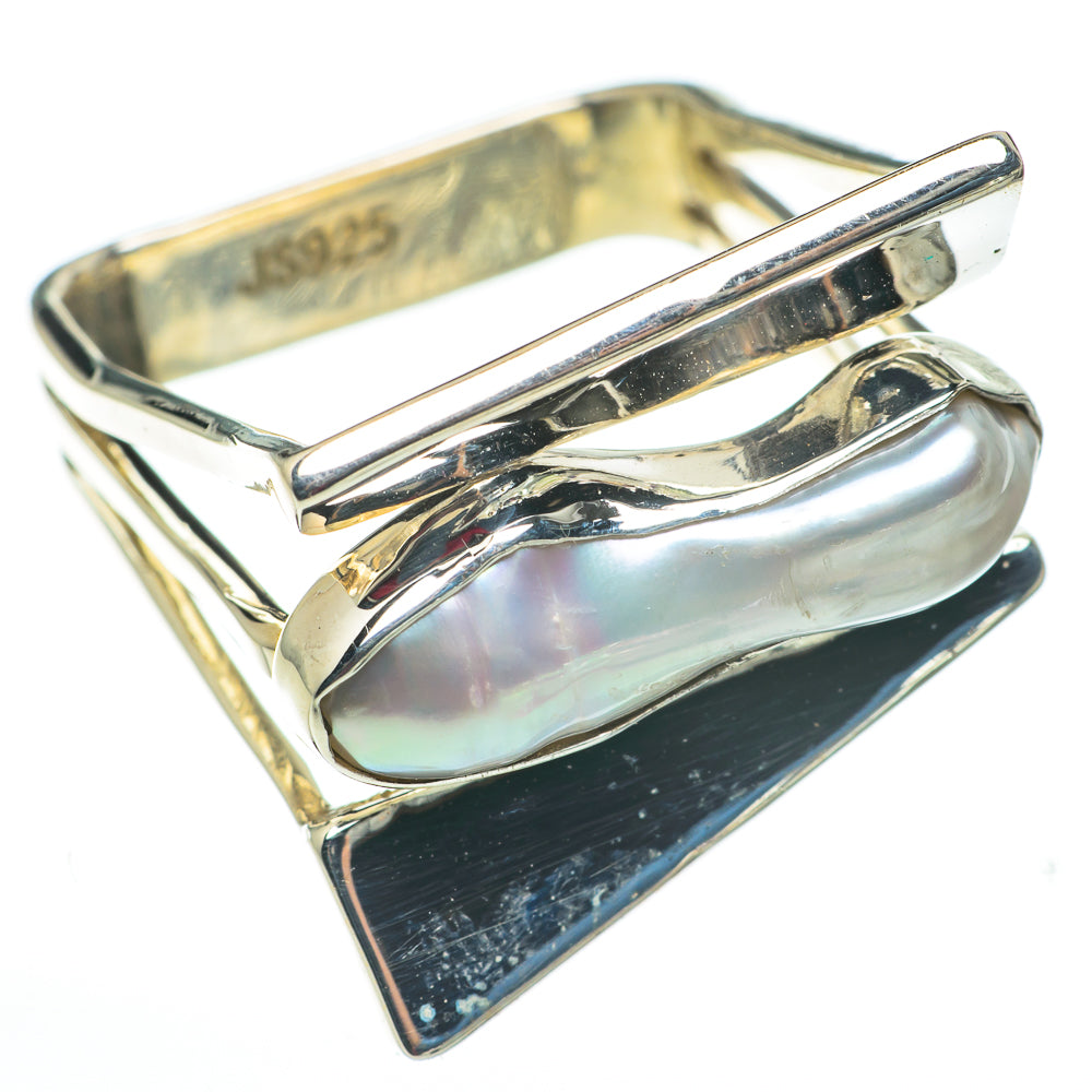 Mother Of Pearl Rings handcrafted by Ana Silver Co - RING60289