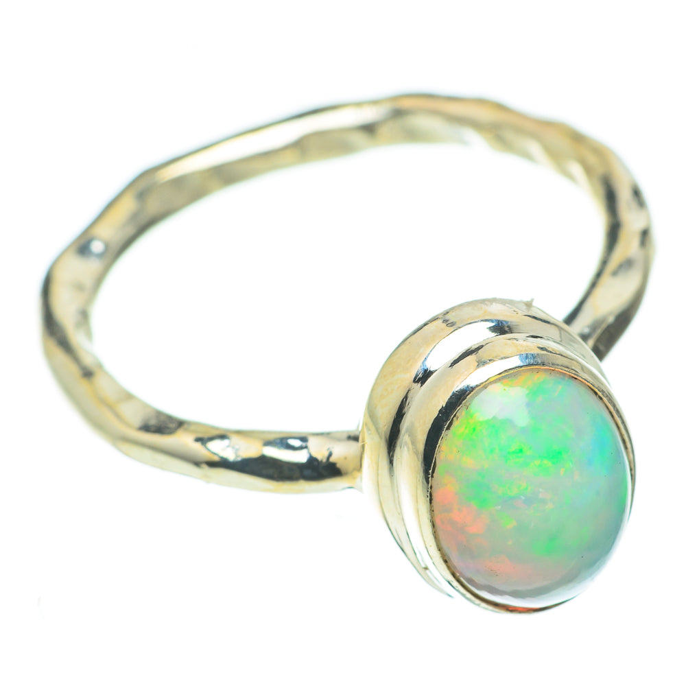 Ethiopian Opal Rings handcrafted by Ana Silver Co - RING60294