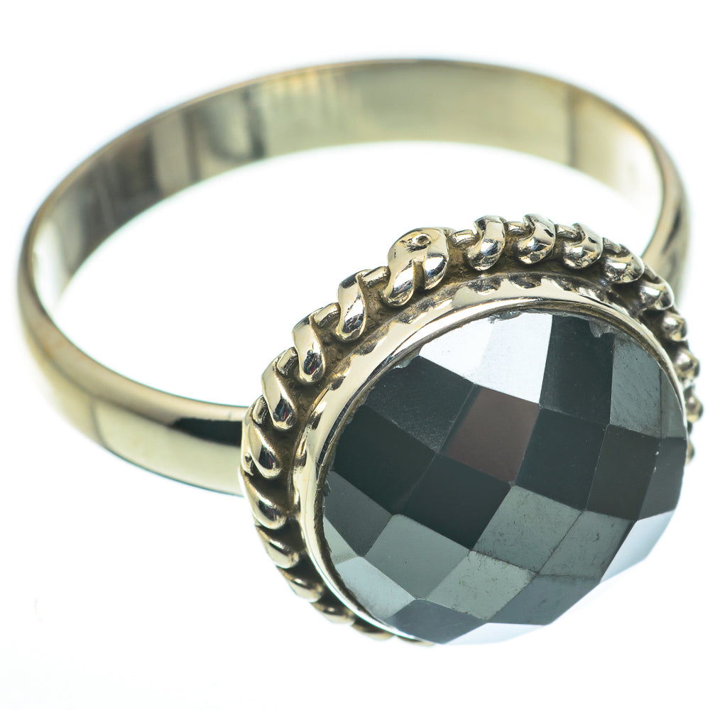 Hematite Rings handcrafted by Ana Silver Co - RING60296