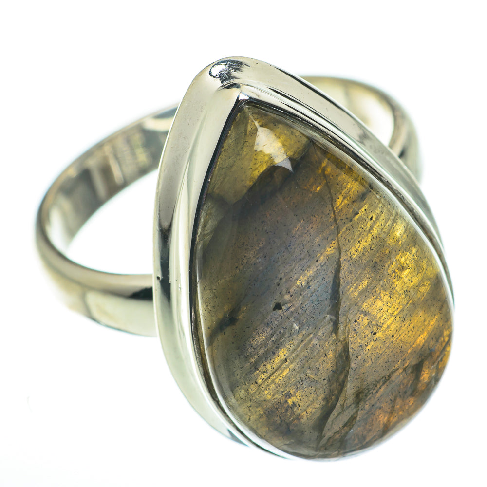 Labradorite Rings handcrafted by Ana Silver Co - RING60299