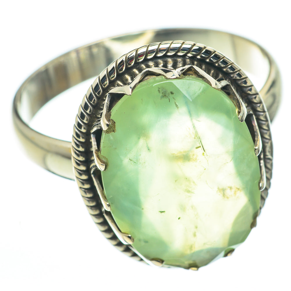 Prehnite Rings handcrafted by Ana Silver Co - RING60307