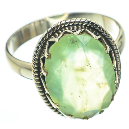 Prehnite Rings handcrafted by Ana Silver Co - RING60307