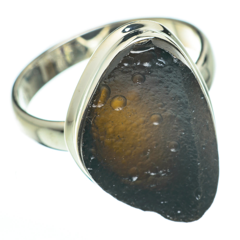 Tektite Rings handcrafted by Ana Silver Co - RING60325