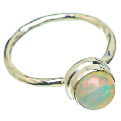 Ethiopian Opal Rings handcrafted by Ana Silver Co - RING60331
