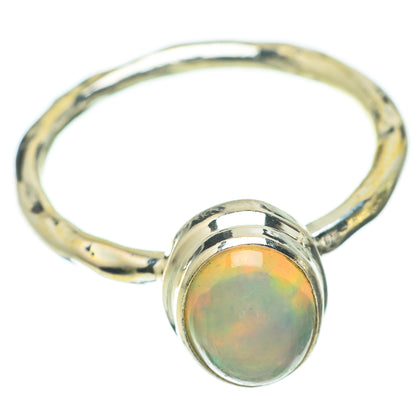 Ethiopian Opal Rings handcrafted by Ana Silver Co - RING60332