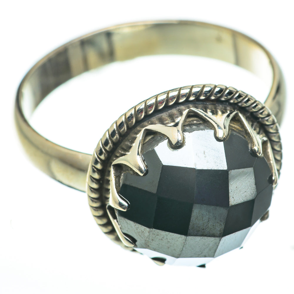 Hematite Rings handcrafted by Ana Silver Co - RING60334