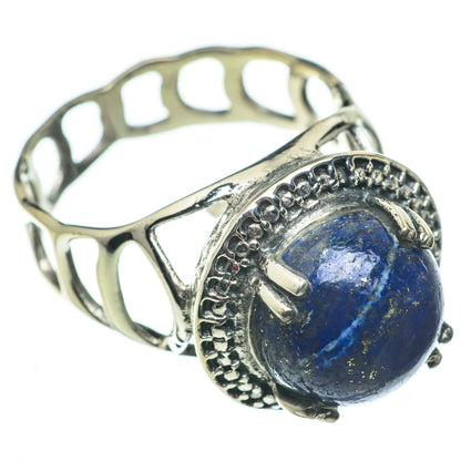 Lapis Lazuli Rings handcrafted by Ana Silver Co - RING60337