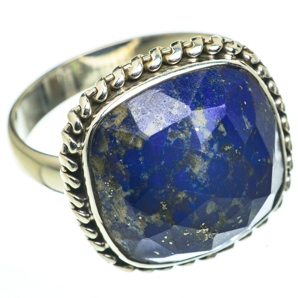 Lapis Lazuli Rings handcrafted by Ana Silver Co - RING60341