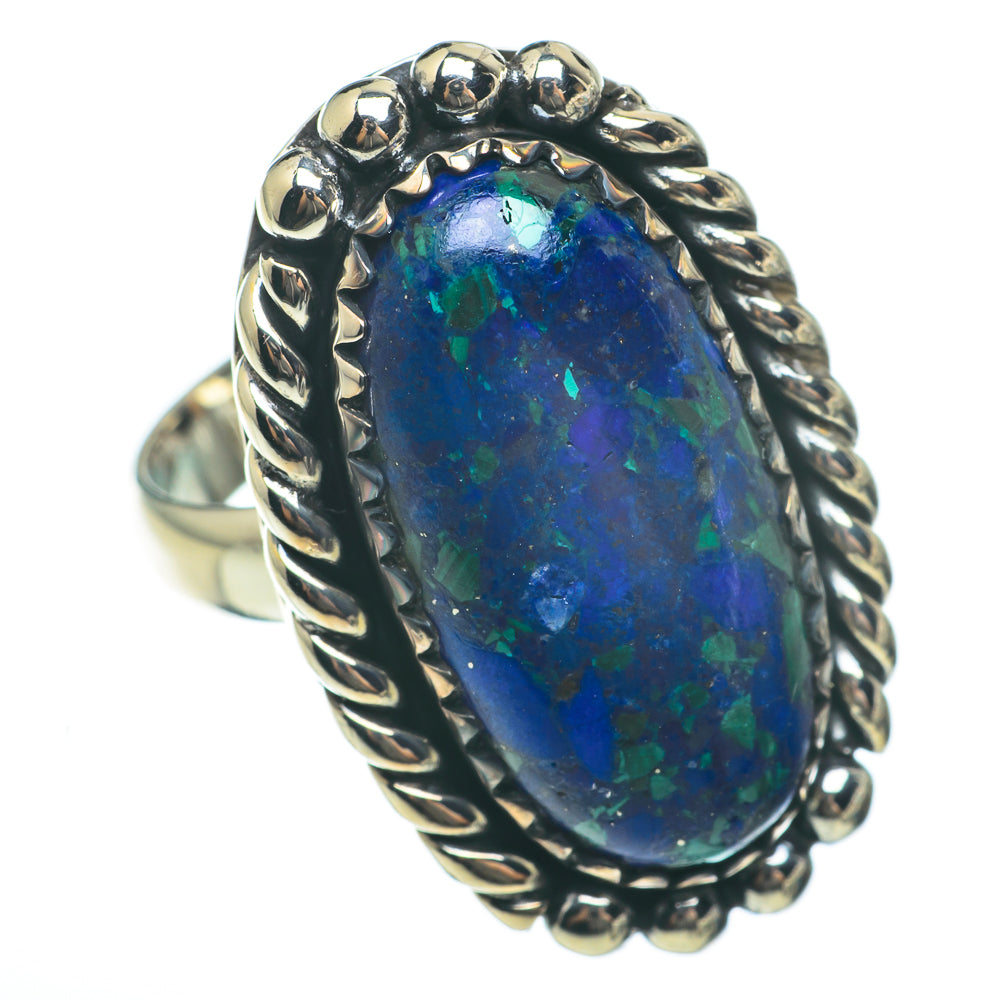 Azurite Rings handcrafted by Ana Silver Co - RING60359