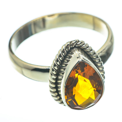Citrine Rings handcrafted by Ana Silver Co - RING60367