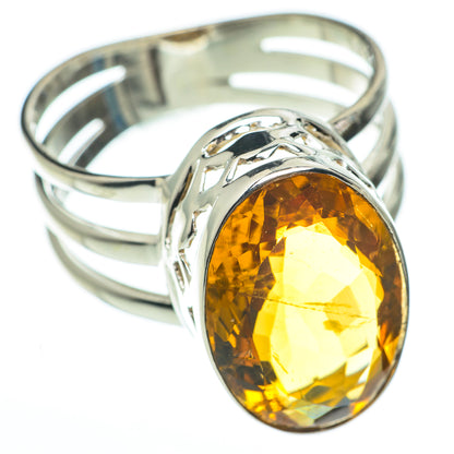 Citrine Rings handcrafted by Ana Silver Co - RING60368