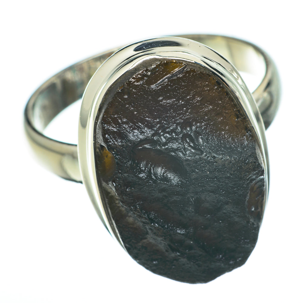 Tektite Rings handcrafted by Ana Silver Co - RING60378