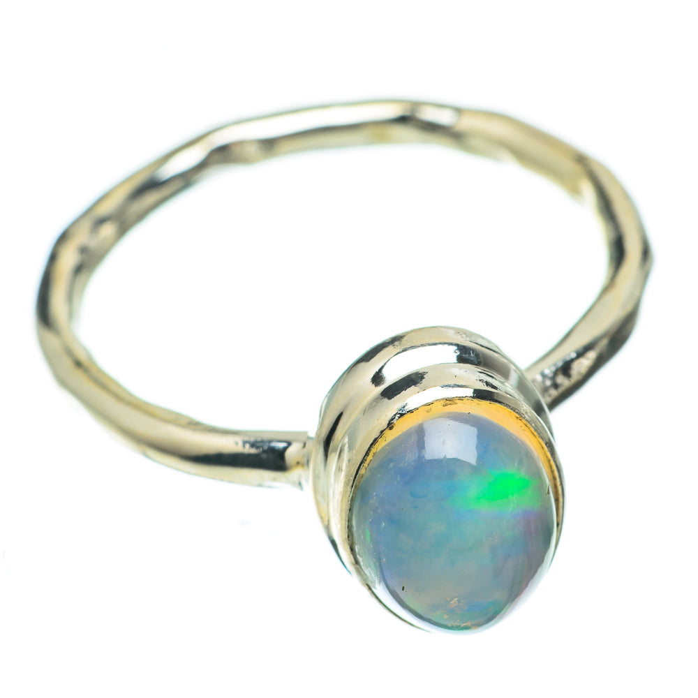 Ethiopian Opal Rings handcrafted by Ana Silver Co - RING60383