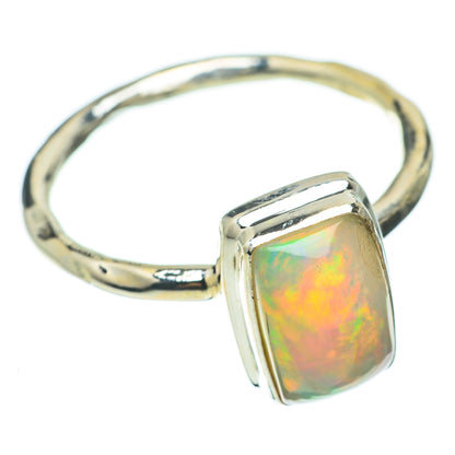 Ethiopian Opal Rings handcrafted by Ana Silver Co - RING60384