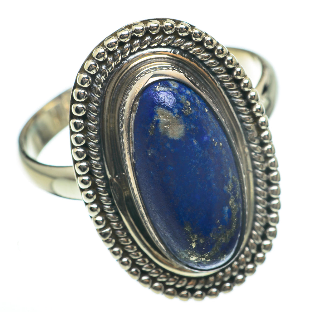 Lapis Lazuli Rings handcrafted by Ana Silver Co - RING60388