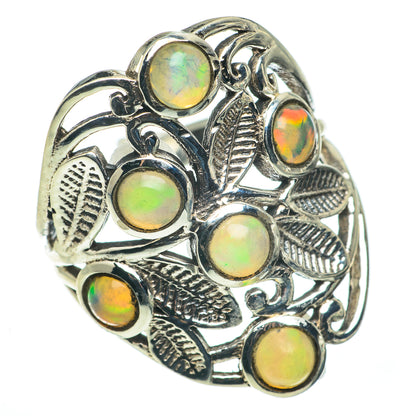 Ethiopian Opal Rings handcrafted by Ana Silver Co - RING60412