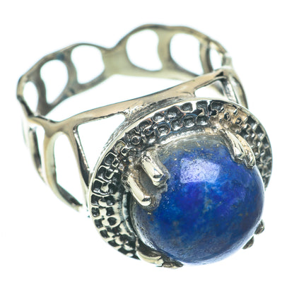 Lapis Lazuli Rings handcrafted by Ana Silver Co - RING60415