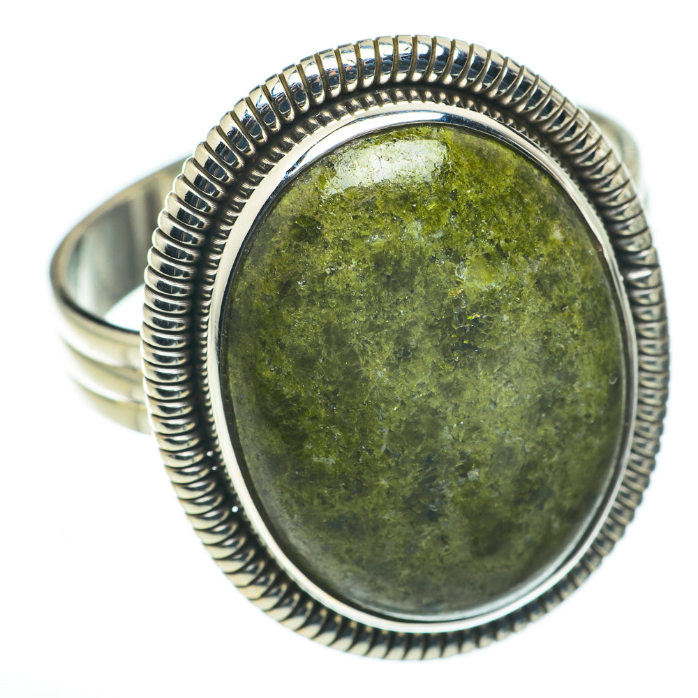 Rainforest Jasper Rings handcrafted by Ana Silver Co - RING60422
