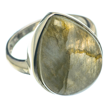 Labradorite Rings handcrafted by Ana Silver Co - RING60426