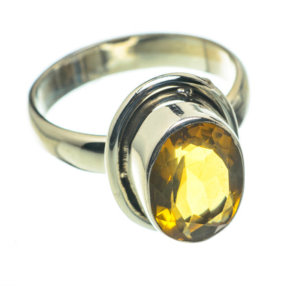 Citrine Rings handcrafted by Ana Silver Co - RING60427