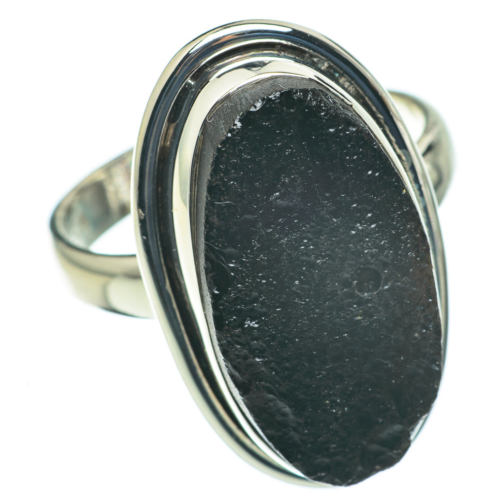 Tektite Rings handcrafted by Ana Silver Co - RING60435