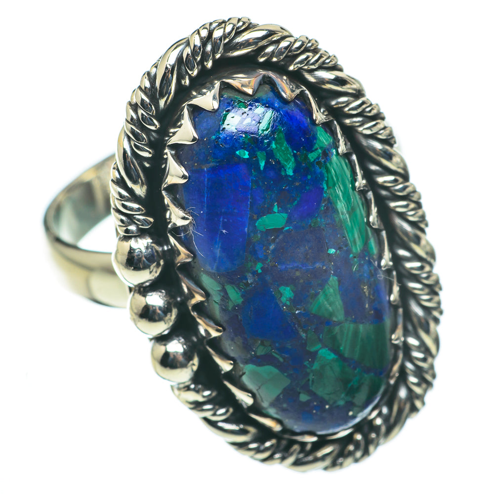 Azurite Rings handcrafted by Ana Silver Co - RING60440
