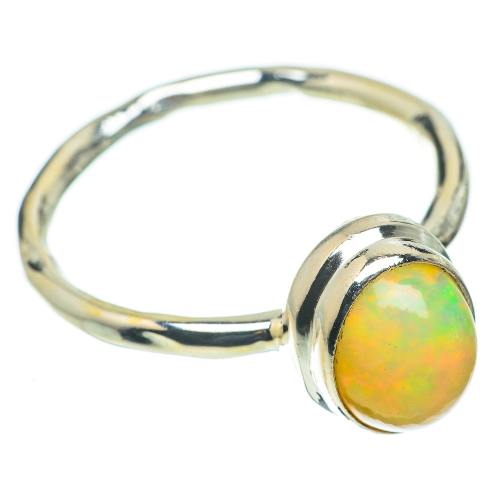 Ethiopian Opal Rings handcrafted by Ana Silver Co - RING60441