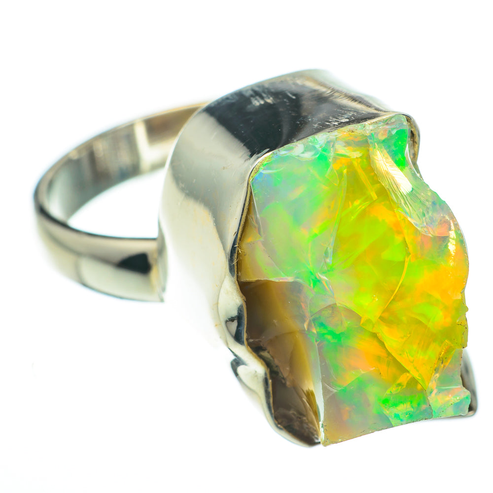 Ethiopian Opal Rings handcrafted by Ana Silver Co - RING60442