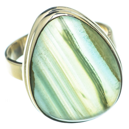 Green Fluorite Rings handcrafted by Ana Silver Co - RING60447