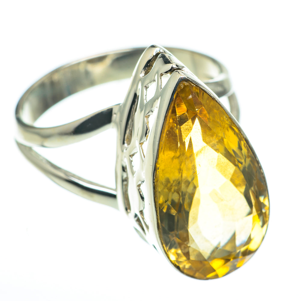 Citrine Rings handcrafted by Ana Silver Co - RING60454