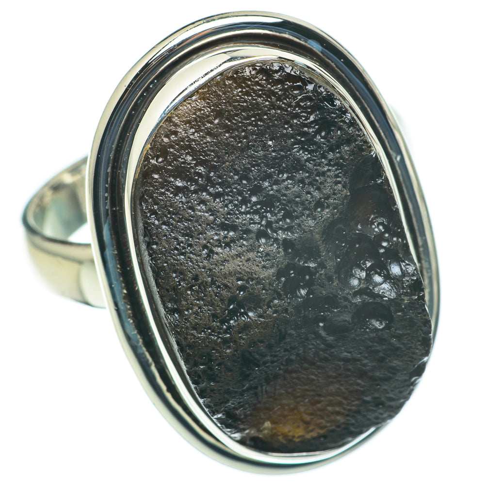 Tektite Rings handcrafted by Ana Silver Co - RING60463