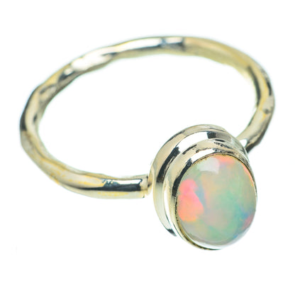 Ethiopian Opal Rings handcrafted by Ana Silver Co - RING60467