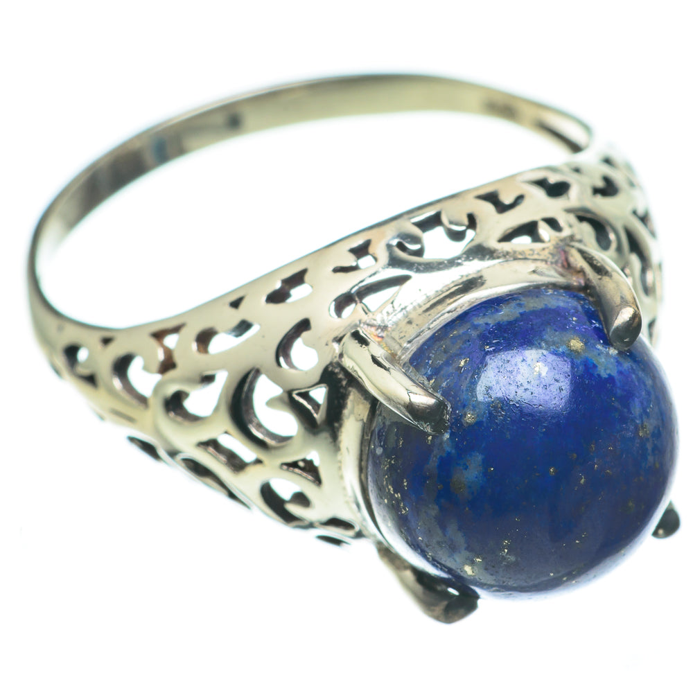 Lapis Lazuli Rings handcrafted by Ana Silver Co - RING60469