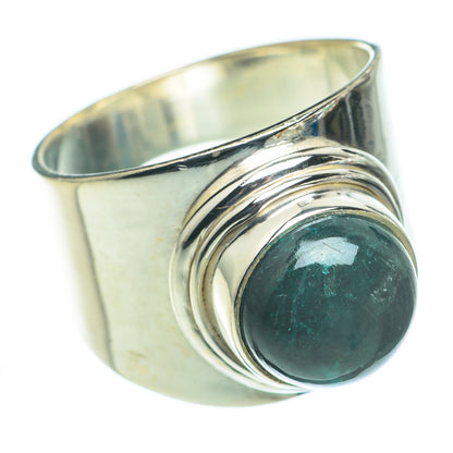 Green Tourmaline Rings handcrafted by Ana Silver Co - RING60472