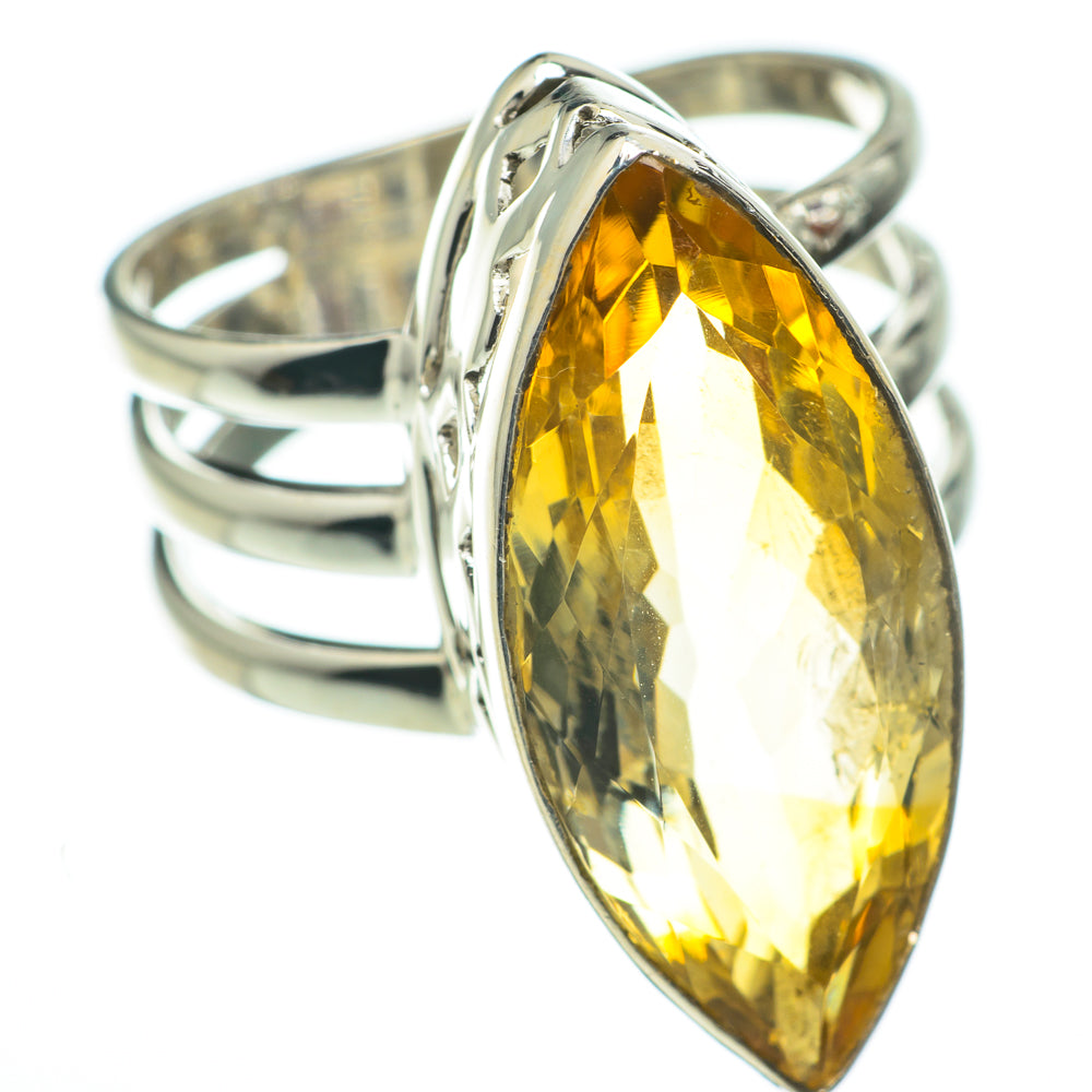 Citrine Rings handcrafted by Ana Silver Co - RING60478