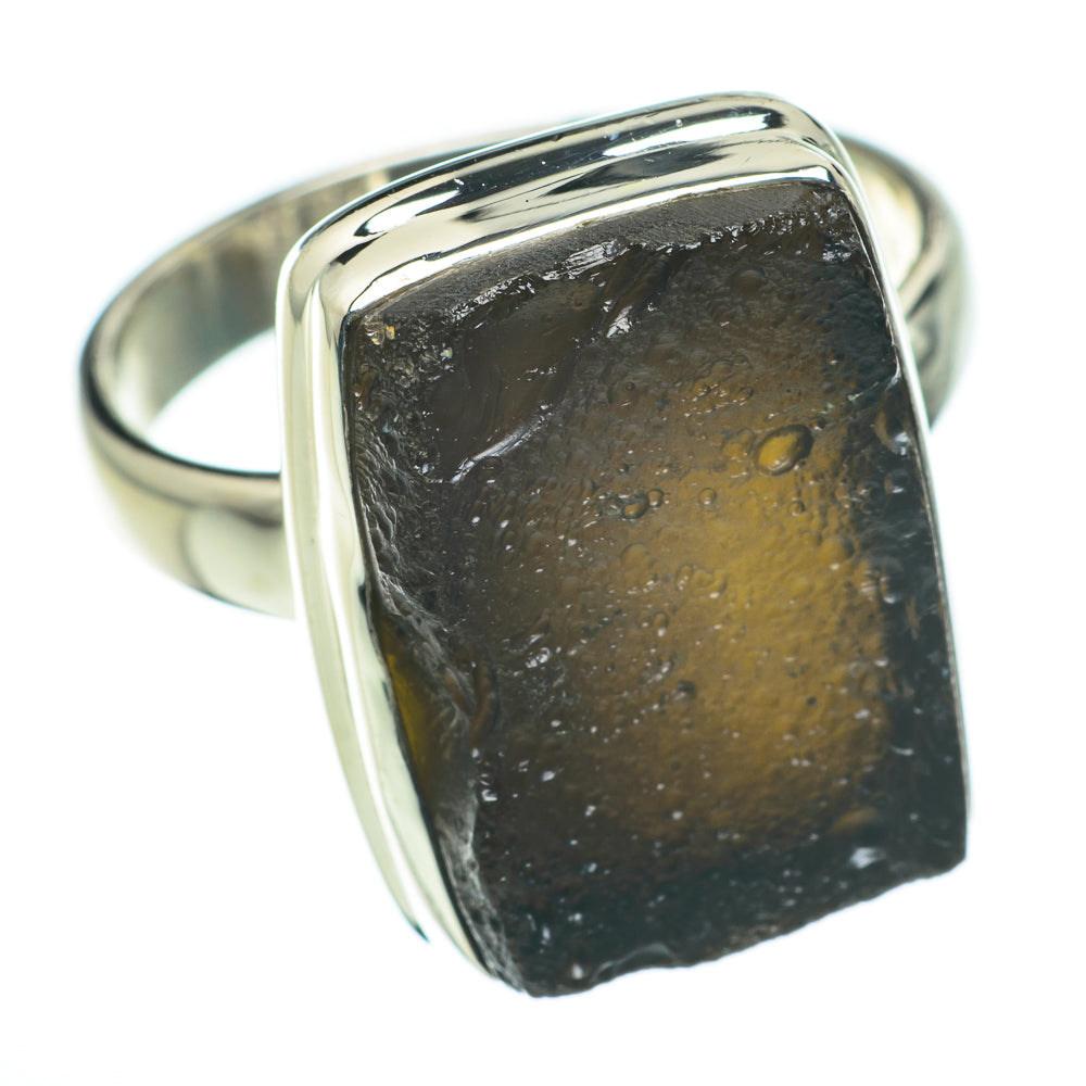Tektite Rings handcrafted by Ana Silver Co - RING60486