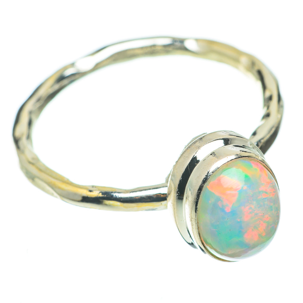Ethiopian Opal Rings handcrafted by Ana Silver Co - RING60491