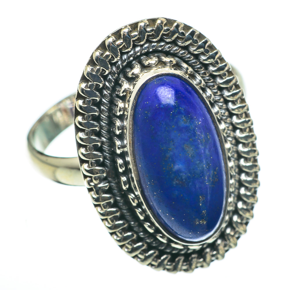 Lapis Lazuli Rings handcrafted by Ana Silver Co - RING60493