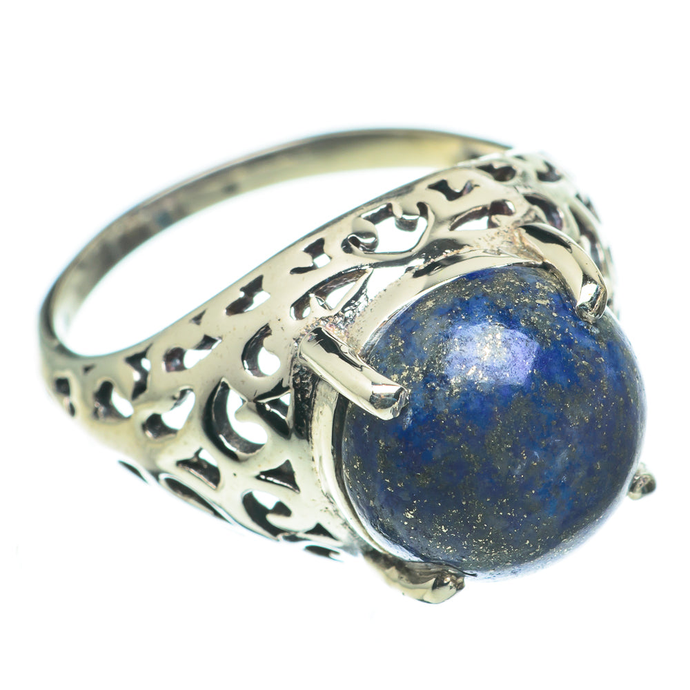 Lapis Lazuli Rings handcrafted by Ana Silver Co - RING60496
