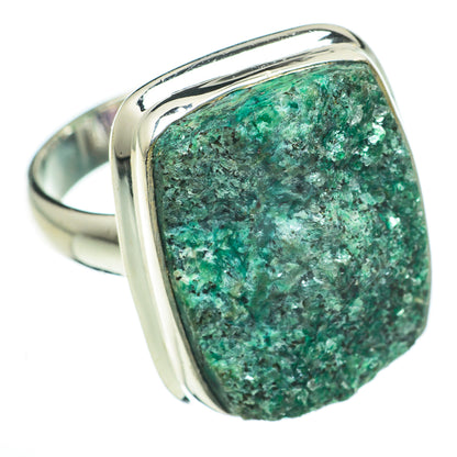 Green Fuchsite Rings handcrafted by Ana Silver Co - RING60499