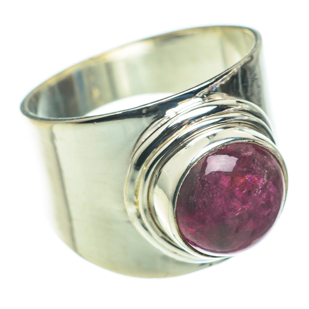 Pink Tourmaline Rings handcrafted by Ana Silver Co - RING60504