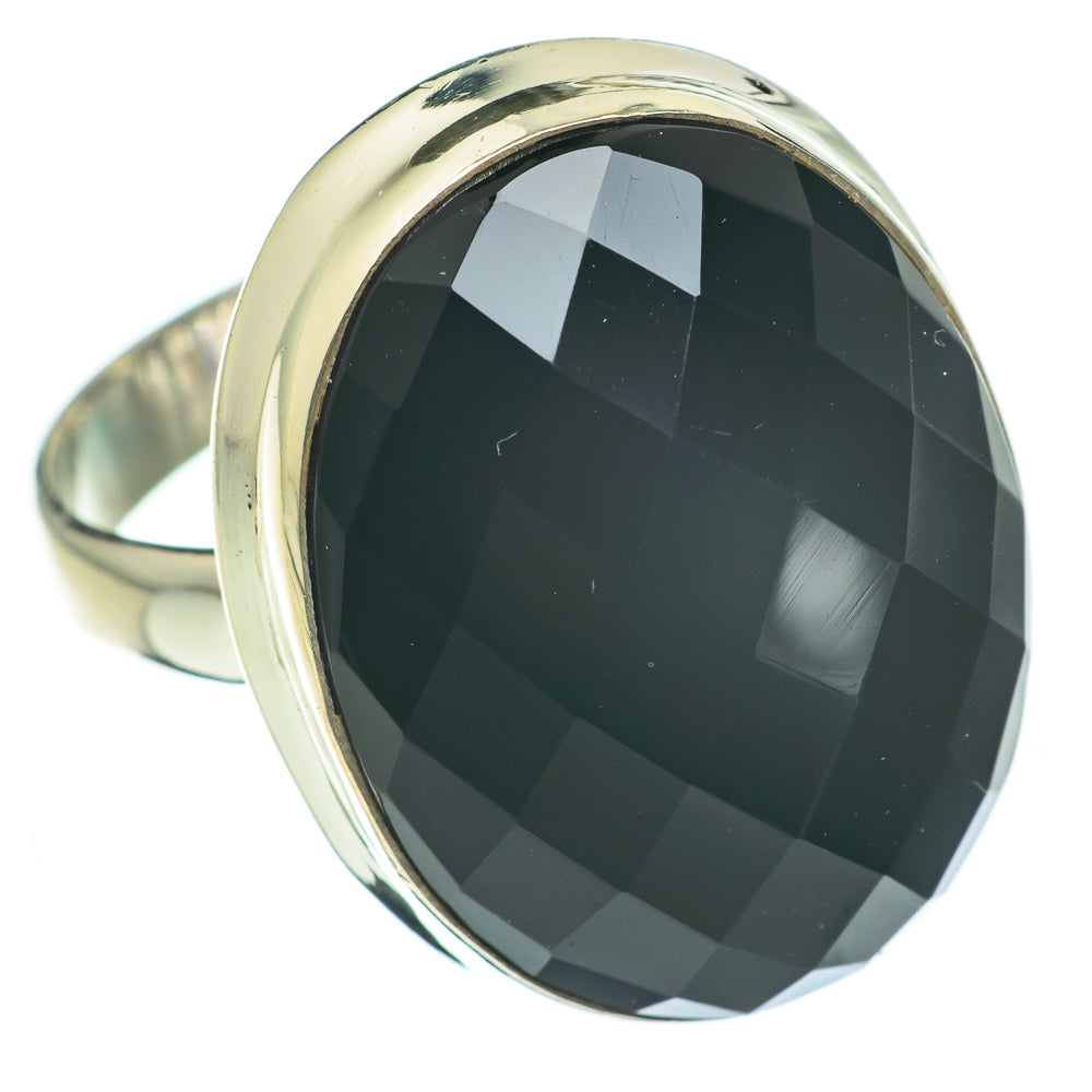 Black Onyx Rings handcrafted by Ana Silver Co - RING60509