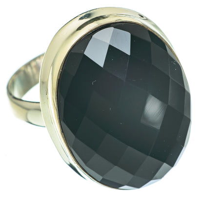 Black Onyx Rings handcrafted by Ana Silver Co - RING60509