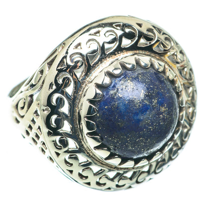 Lapis Lazuli Rings handcrafted by Ana Silver Co - RING60517