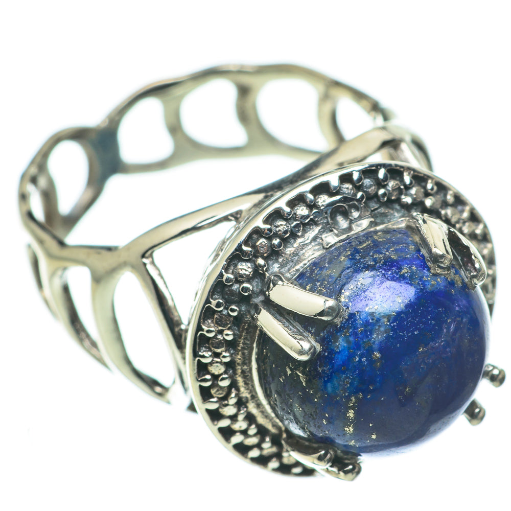 Lapis Lazuli Rings handcrafted by Ana Silver Co - RING60518
