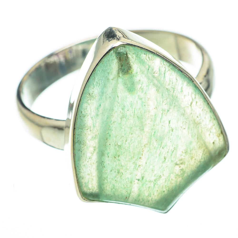 Green Fluorite Rings handcrafted by Ana Silver Co - RING60519